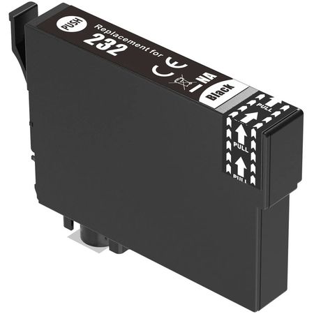 Epson 232 Black Remanufactured Ink Cartridge (T232120-S)