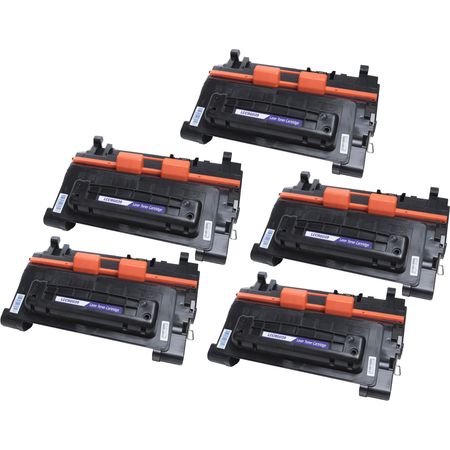 5 Pack Canon 039 Black Compatible Toner Cartridge