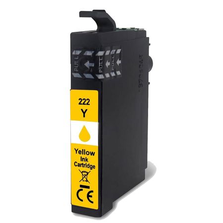 Epson 222 Yellow Remanufactured Ink Cartridge (T222420-S)