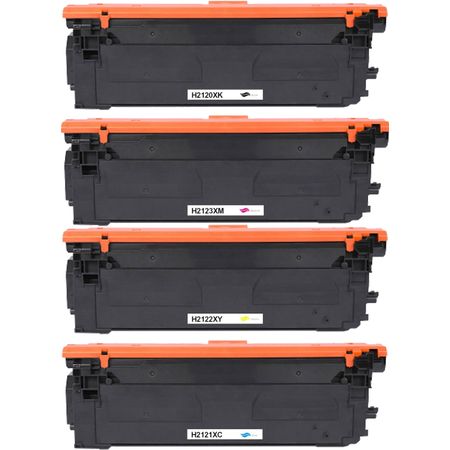 HP 212X Compatible High-Yield Toner Cartridges 4-Pack (Replaces 212A)