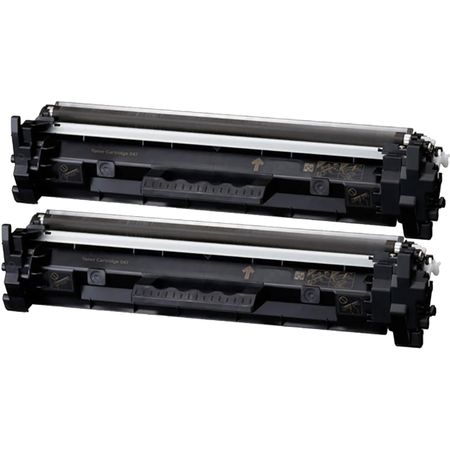 2 Pack Canon 047 Black Compatible Toner Cartridge (2164C001AA)