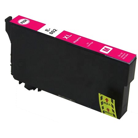 Epson 802XL Magenta High-Yield Remanufactured Ink Cartridge (T802XL320)
